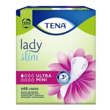 TENA Lady Slim Ultra Mini, wkładki, 48 szt.