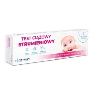 Test ciazowy hcg, strumieniowy, FHC-103H, 1 szt