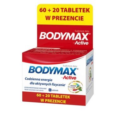 Bodymax Active, tabl., 60 szt+20 szt,PR.578/21