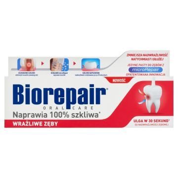 BioRepair Wrazliwe Zeby, pasta do zebow, 75 ml