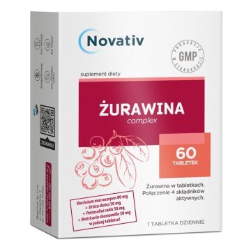 Novativ Zurawina complex, tabl., 60 szt