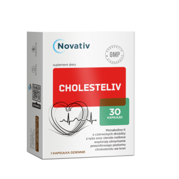 Novativ Cholesteliv, kaps., 30 szt