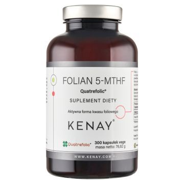 Folian 5-MTHF Quatrefolic, kaps., 300 szt
