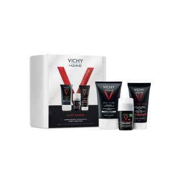 Zestaw Promocjny Vichy Homme, balsam+krem+deo