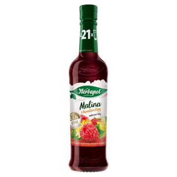 Malina z kwiatem lipy, suplement diety, syrop, 420 ml