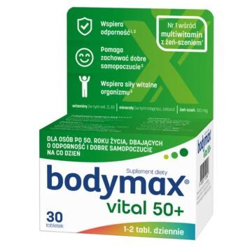 Bodymax Vital 50+, tabletki, 30 szt.