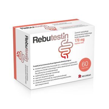 Rebutestin, 170 mg maślanu sodu, kapsułki, 60 szt.