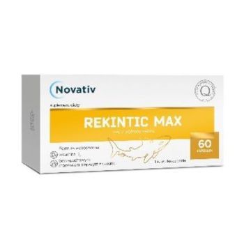 Novativ Rekintic Max, kaps., olej, z watroby rekina, 60 szt