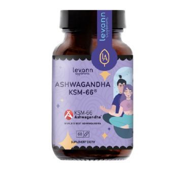 Ashwagandha, kaps.,(Levann), 60 szt