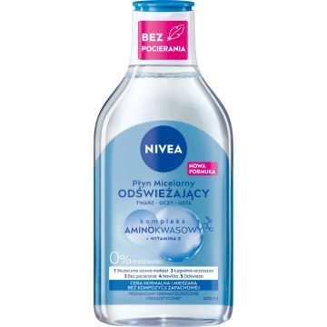 Nivea MicellAIR, plyn,micelarny,c.norm.,miesz, 5w1, 400 ml