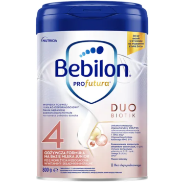 Bebilon PROfutura DUOBIOTIK 4, formuła na bazie mleka po 2. roku życia, proszek, 800 g