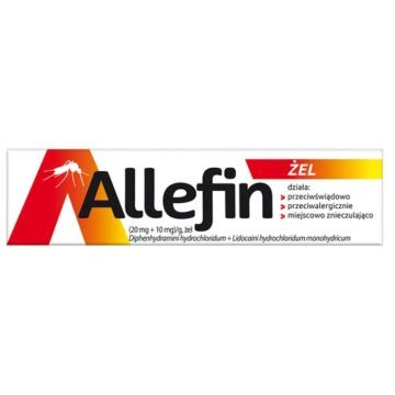 Allefin, (20 mg + 10 mg)/g, żel, 30 g