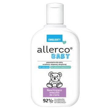 Allerco Baby Emolienty, mlecz., nawilz.,do ciala, 250 ml