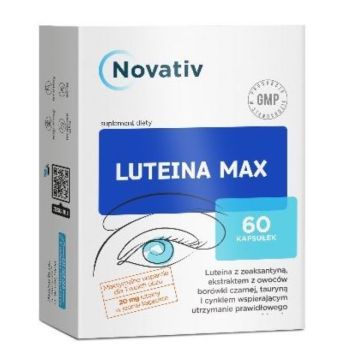 Novativ Luteina Max, kaps., 60 szt