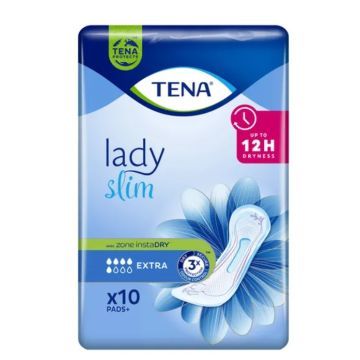 Tena Lady Slim OTC Edition, podpaski na nietrzymanie moczu, Extra, 10 szt.