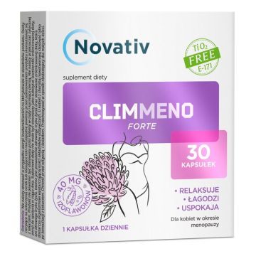 Novativ ClimMeno forte, kapsułki, 30 sztuk