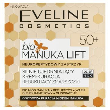 Eveline bioManuka Lift, krem,kurac.reduk.zmarsz.50+,50 ml