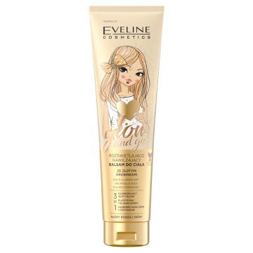 Eveline Glow and Go, balsam,rozswietlajaco-nawilzajacy,150ml