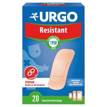 Urgo Resistant, opatr., 20 szt