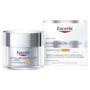 Eucerin Hyaluron Filler+3x Effect, krem,n/dz,SPF30, 50ml