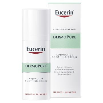 Eucerin DermoPure, krem,kojacy,kurac.p/tradzik.,50 ml
