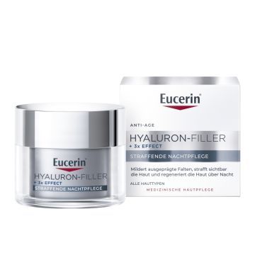 Eucerin Hyaluron Filler+3x Effect, krem,na noc, 50 ml
