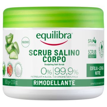 Equilibra, peeling, solny, modelujacy, 600 g
