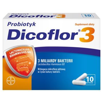 Dicoflor 3, kapsułki, 10 szt.