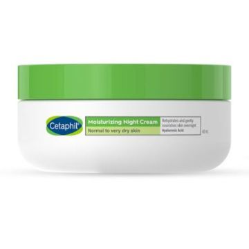 Cetaphil, krem nawilżający do twarzy na noc, 48 ml