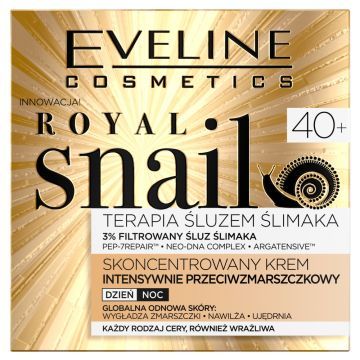 Eveline Royal Snail, krem,skonc,p/zmarszcz,dz,noc 40+, 50ml