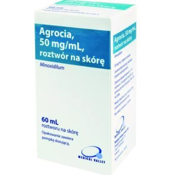 Agrocia, 5%, roztwór na skórę, 60 ml