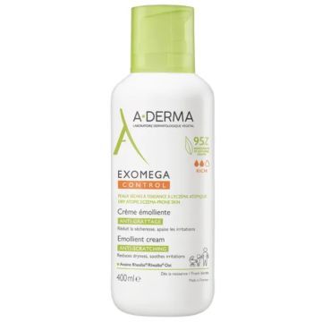 Aderma Exomega Control, krem emolient, 400 ml