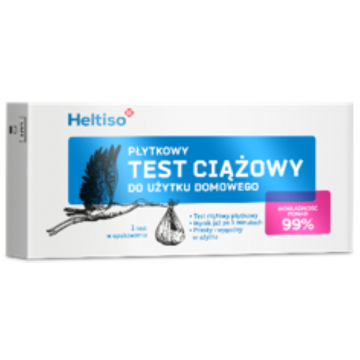 Heltiso test ciążowy płytkowy do użytku domowego