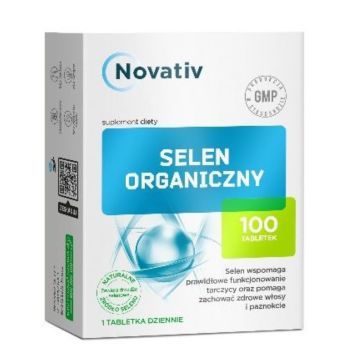 Novativ Selen Organiczny, tabl.,100 szt