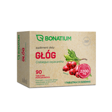 Bonatium Glog, tabl.powl., 90 szt