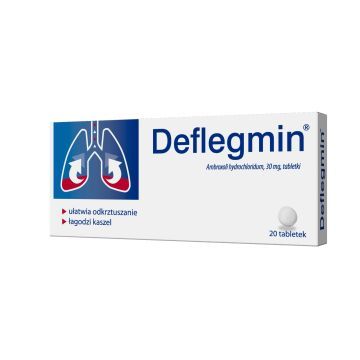 Deflegmin, 30 mg, tabletki, 20 szt.