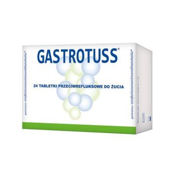 Gastrotuss, tabl.do zucia, 24 szt