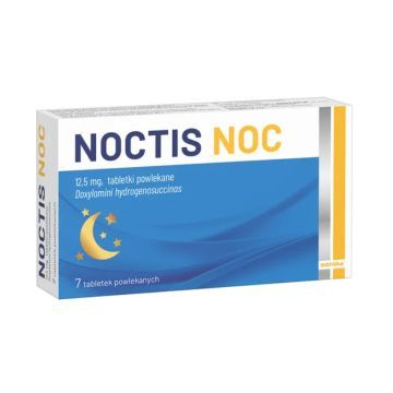 Noctis Noc, 12,5 mg, tabletki powlekane, 7 szt.