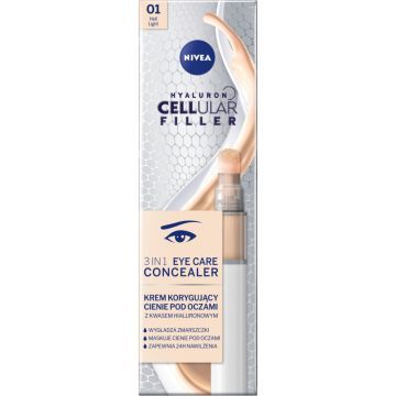 Nivea Hyaluron Cellular Filler, krem,koryg.p/ocz,3w1,01,4ml