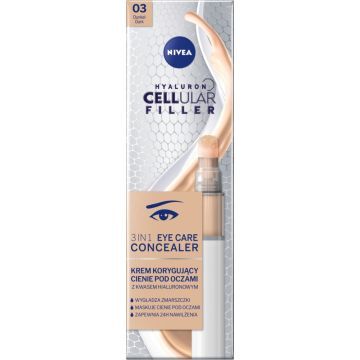 Nivea Hyaluron Cellular Filler, krem,koryg.p/ocz,3w1,03, 4ml