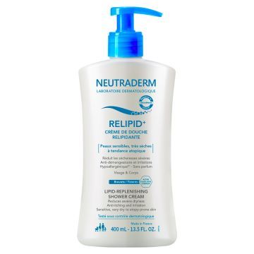 Neutraderm Relipid+,krem,d/m,p/prysz,odbud.warst.lipid,400ml