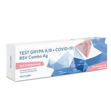 Diather, Test Grypa A/B + COVID-19/RSV Combo Ag, 1 szt.