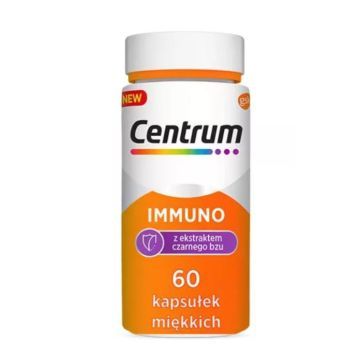 Centrum IMMUNO z ekstraktem czarnego bzu, tabletki, 60 szt.