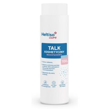 Heltiso Care, talk, kosmetyczny, bezzapachowy, 100 g