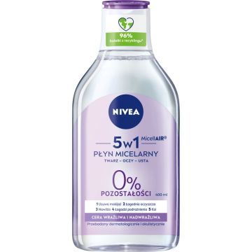 Nivea MicellAIR, plyn,micelarny,c.wrazliwa, 5w1, 400 ml