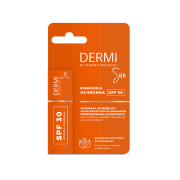  DERMI Sun pomadka ochronna SPF 30, 4,5 g