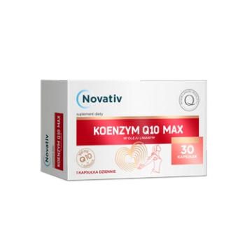 Novativ Koenzym Q10 Max, kaps., 30 szt