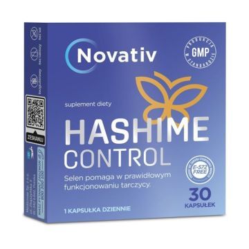 Novativ Hashime Control, kapsułka twarda, 30 sztuk