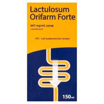 Lactulosum Orifarm Forte, 667 mg/ml, syrop, 150 ml