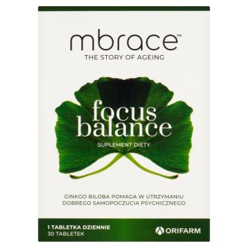Mbrace Focus Balance, tabl., 30 szt